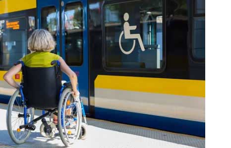 signalétique pmr et acces transports