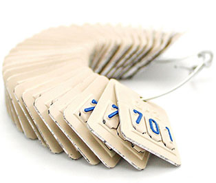 Plaque d'identification T200 Aluplex Signalétique