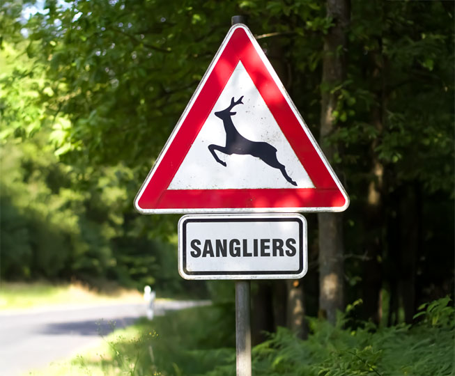 erreur de signalétique inadaptée