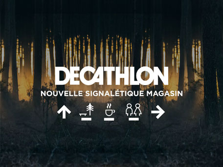 decathlon signaletique communication visuelle