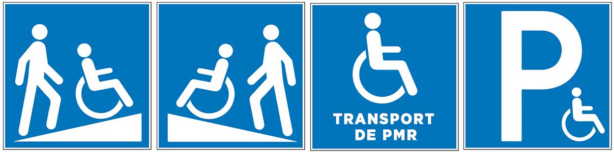 signaletique pmr des établissements ERP