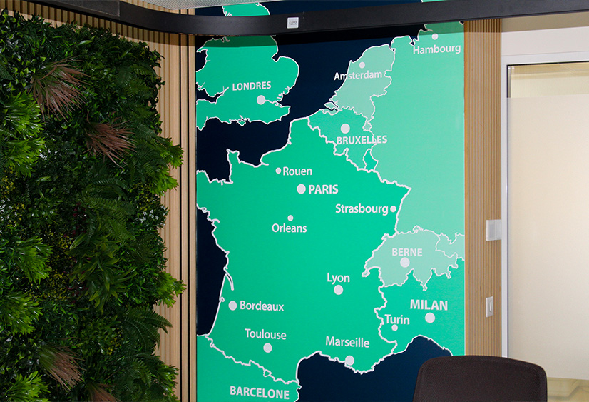 signalétique intérieure entreprise