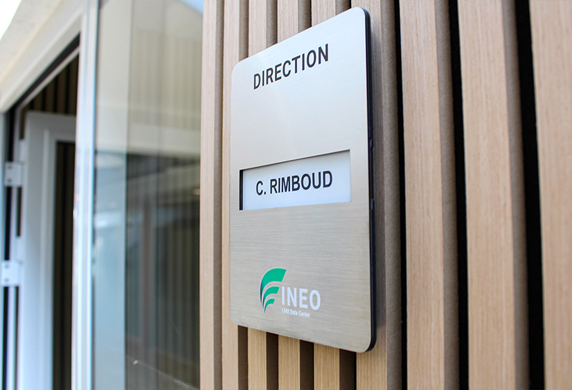 signaletique porte de bureau profesionnelle