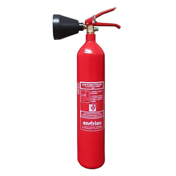 extincteur au dioxyde de carbone