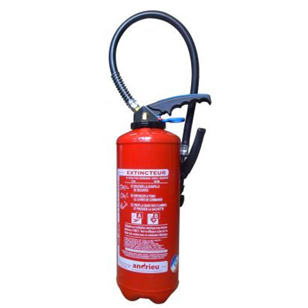 extincteur eau pulvérisée classe B
