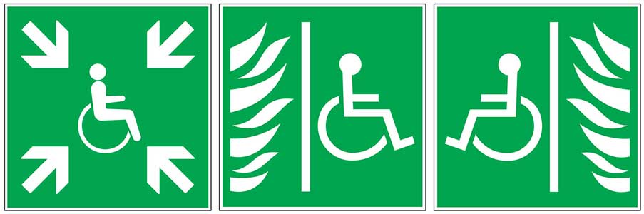 signaletique secours pmr